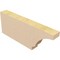 Ekena Millwork 2in. W x 6in. H x 16in. L Moab Woodgrain TimberThane Rafter Tail, Primed Tan RFTUR02X06X16MOARCPR - alternate 3